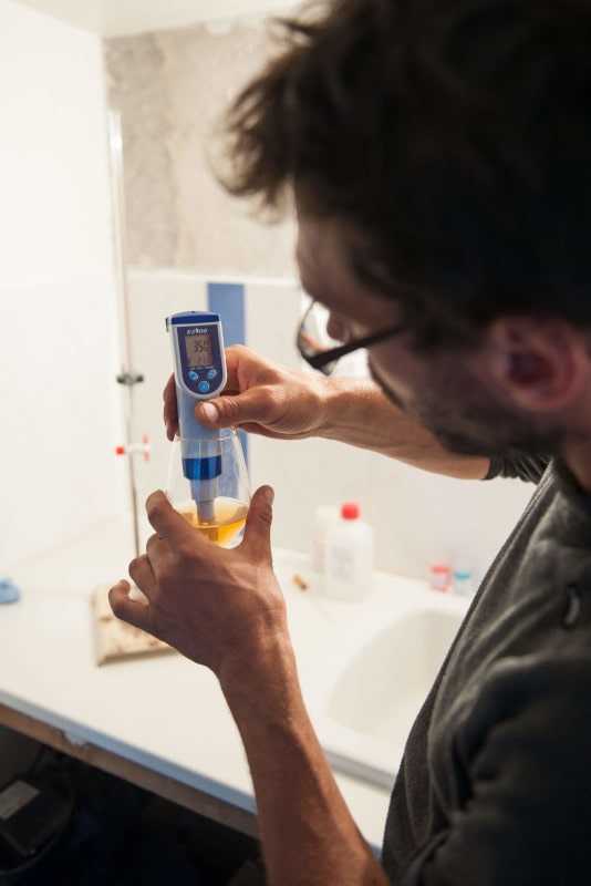 Vérification des concentrations étape 3